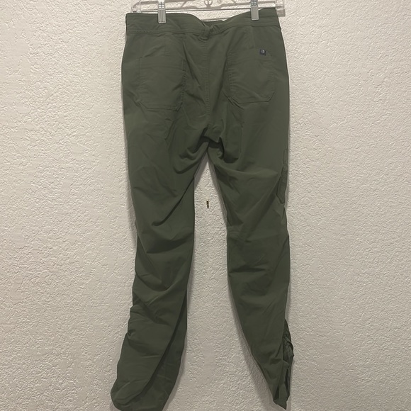 North Face Green Outdoor Hiking Pants Size 2 - Picture 4 of 9